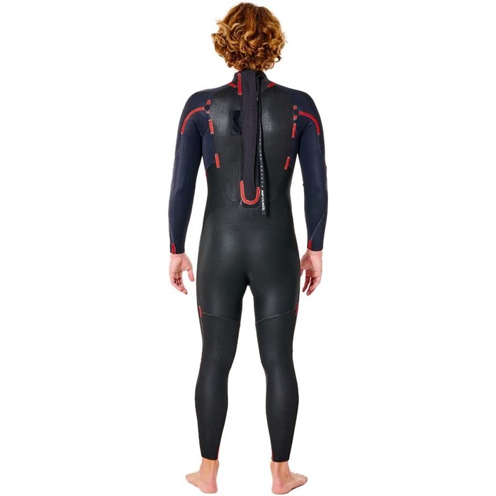 2023 Rip Curl Mens Omega 53mm Back Zip Wetsuit 113mfs Black